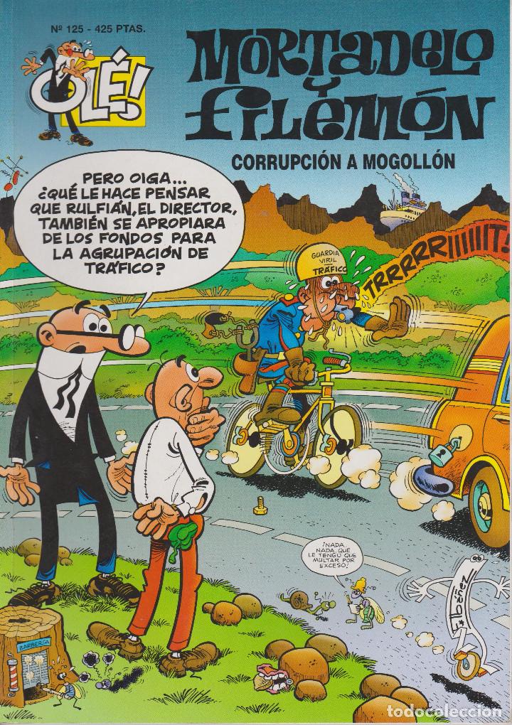 C&oacute;mics: MORTADELO Y FILEM&Oacute;N. CORRUPCI&Oacute;N A MOGOLL&Oacute;N N&ordm; 125 - Foto 1