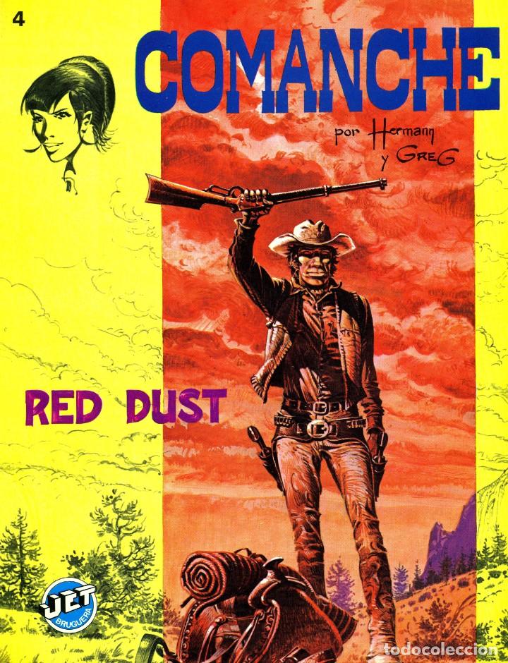 C&oacute;mics: COMANCHE: RED DUST (EDICIONES B, 1983) DE HERMANN Y GREG. COLECCI&Oacute;N JET-4 - Foto 1