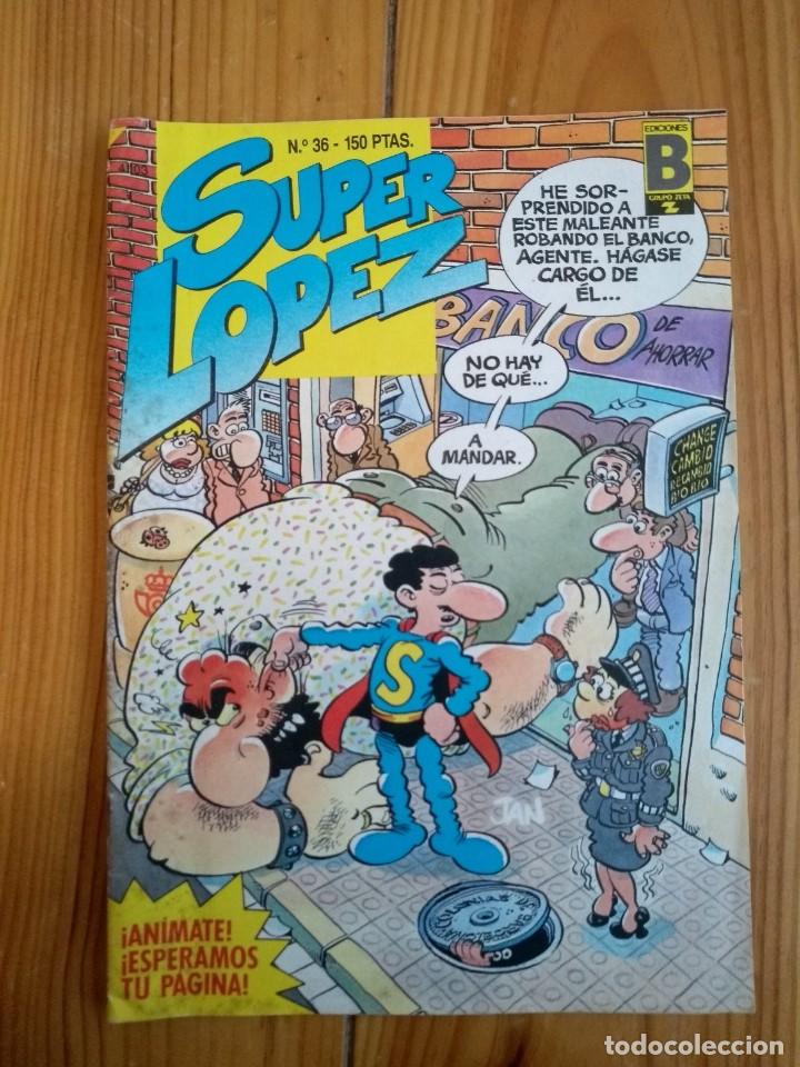 C&oacute;mics: Super L&oacute;pez # 36 - Foto 1