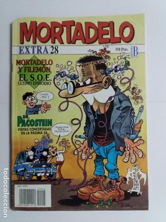 C&oacute;mics: MORTADELO EXTRA 28. EDICIONES B. 1992. - Foto 1