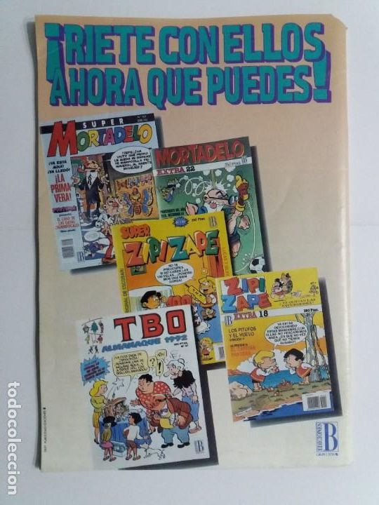 C&oacute;mics: MORTADELO EXTRA 28. EDICIONES B. 1992. - Foto 2