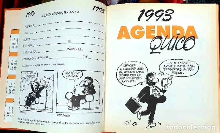 C&oacute;mics: 1993 AGENDA QUICO *** EDICIONES B 1992 - Foto 2