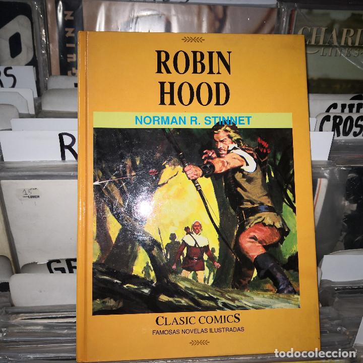 C&oacute;mics: C&Oacute;MICS....ROBIN HOOD.NORMAN R. STINNET.CLASIC C&Oacute;MICS.1991,ediciones b - Foto 1