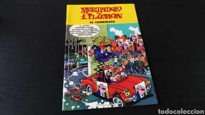 C&oacute;mics: EXCELENTE ESTADO MORTADELO Y FILEMON EL CANDIDATO EDICIONES B - Foto 1