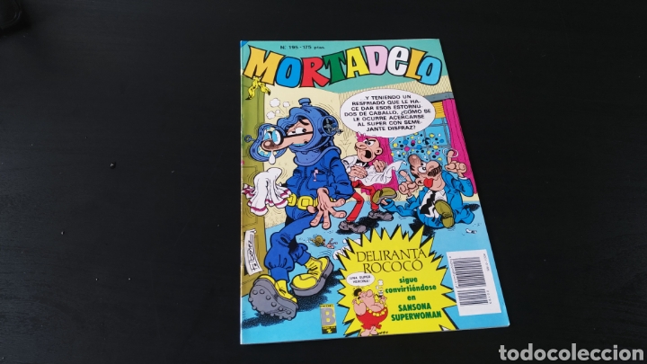 C&oacute;mics: CASI EXCELENTE ESTADO MORTADELO 195 EDICIONES B - Foto 1