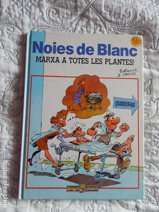 C&oacute;mics: NOIES DE BLANC - MARXA A TOTES LES PLANTES N. 2 - CATALA - Foto 1