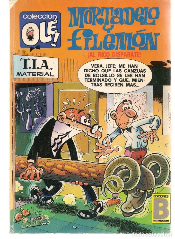 C&oacute;mics: OL&Eacute;!. MORTADELO Y FILEM&Oacute;N. N&ordm; 139 - M9. EDICIONES B. 5&ordf; EDC. 1987.(P/C57) - Foto 1