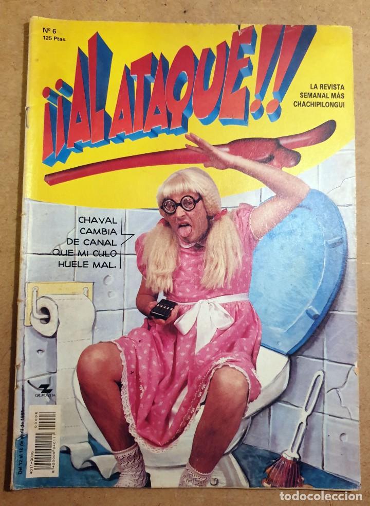 C&oacute;mics: REVISTA DE HUMOR &ldquo;AL ATAQUE&rdquo; - N&ordm; 6 - EDICIONES B -1993 - Foto 1