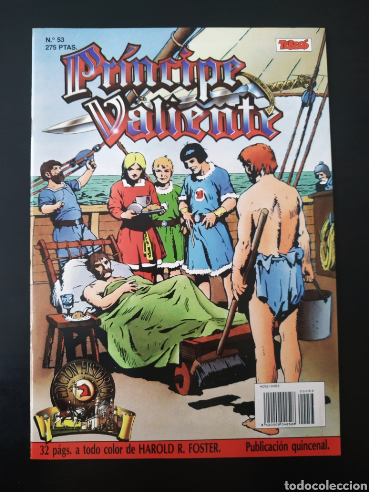 C&oacute;mics: DE KIOSCO PRINCIPE VALIENTE 53 EDICION HISTORICA EDICIONES B - Foto 1