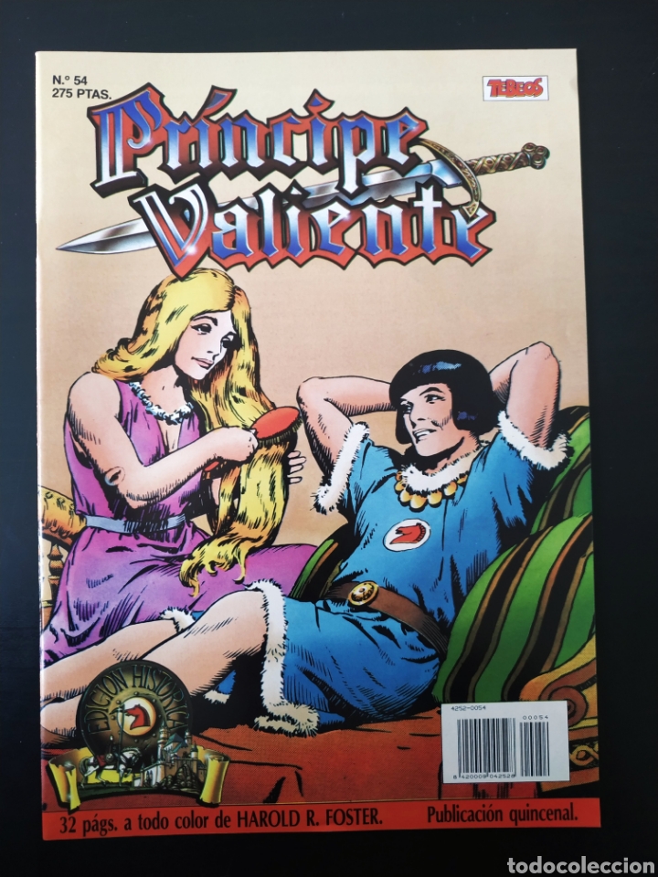 C&oacute;mics: DE KIOSCO PRINCIPE VALIENTE 54 EDICION HISTORICA EDICIONES B - Foto 1