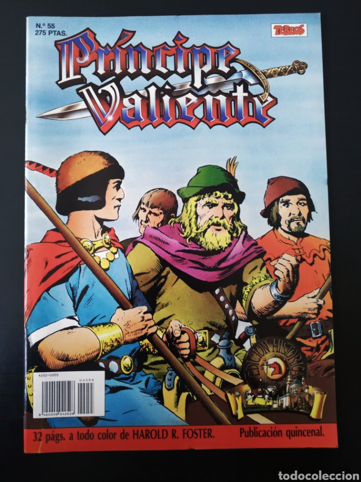C&oacute;mics: DE KIOSCO PRINCIPE VALIENTE 55 EDICION HISTORICA EDICIONES B - Foto 1