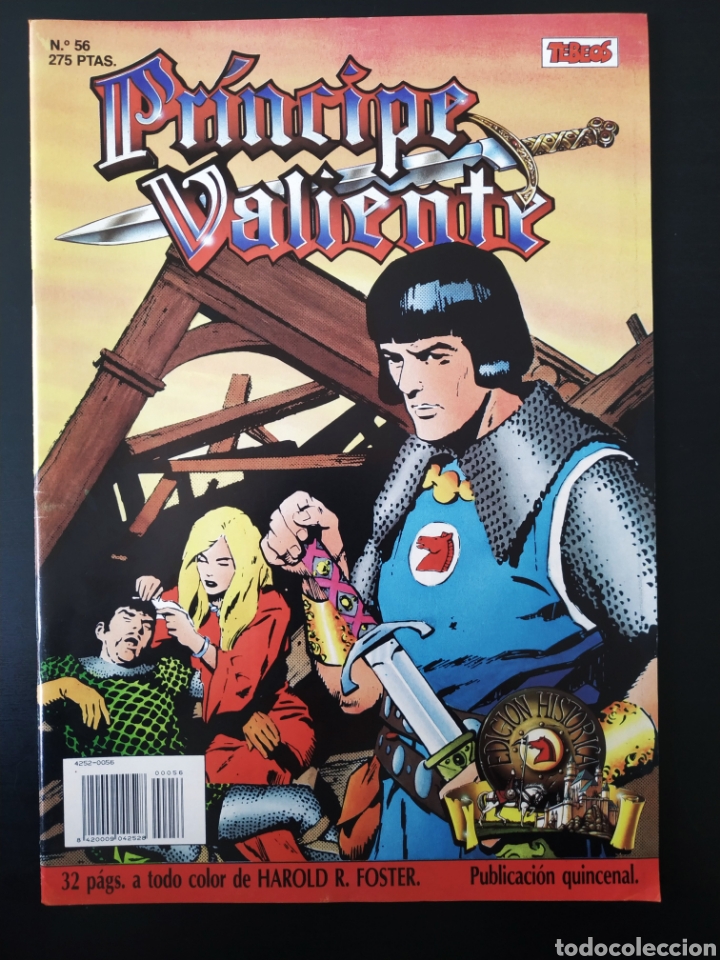 C&oacute;mics: DE KIOSCO PRINCIPE VALIENTE 56 EDICION HISTORICA EDICIONES B - Foto 1