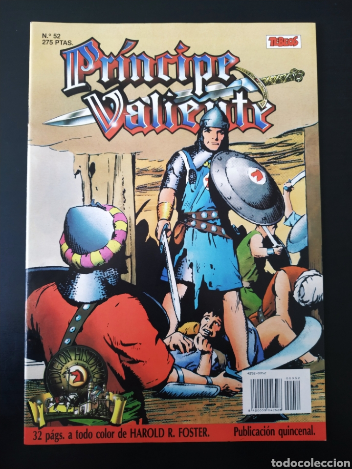 C&oacute;mics: DE KIOSCO PRINCIPE VALIENTE 52 EDICION HISTORICA EDICIONES B - Foto 1