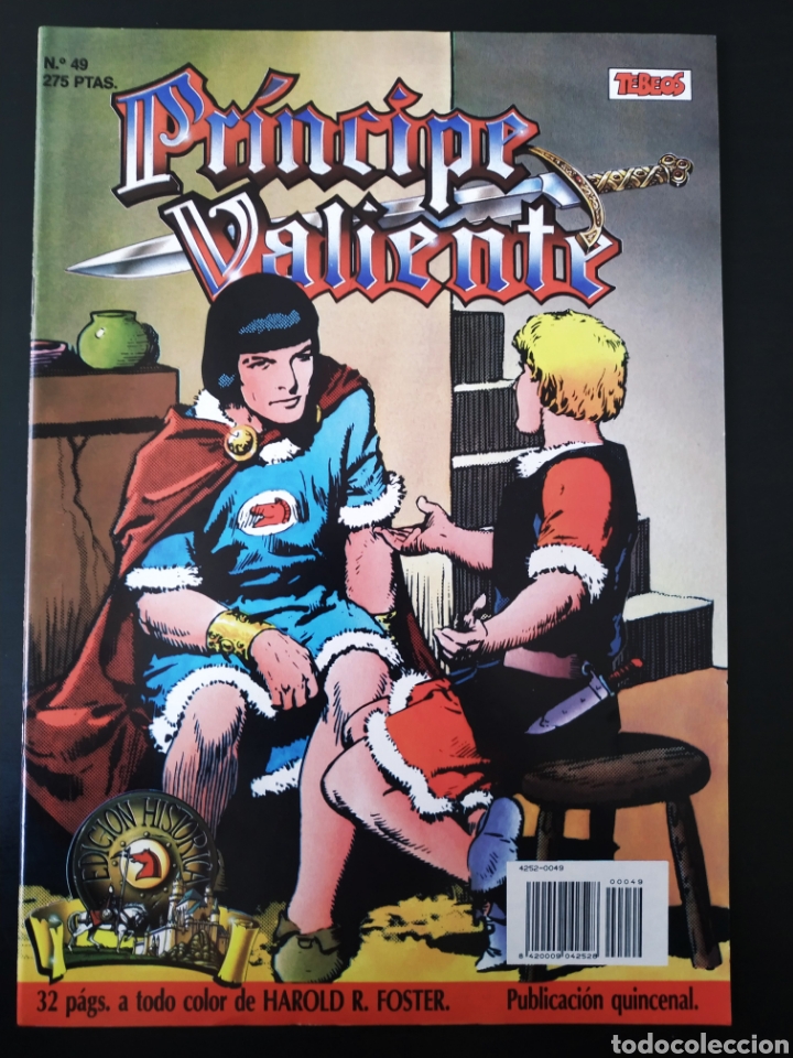 C&oacute;mics: DE KIOSCO PRINCIPE VALIENTE 49 EDICION HISTORICA EDICIONES B - Foto 1