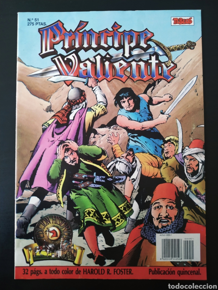 C&oacute;mics: DE KIOSCO PRINCIPE VALIENTE 51 EDICION HISTORICA EDICIONES B - Foto 1