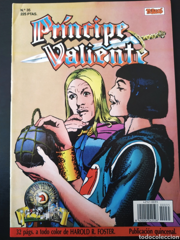 C&oacute;mics: DE KIOSCO PRINCIPE VALIENTE 35 EDICION HISTORICA EDICIONES B - Foto 1