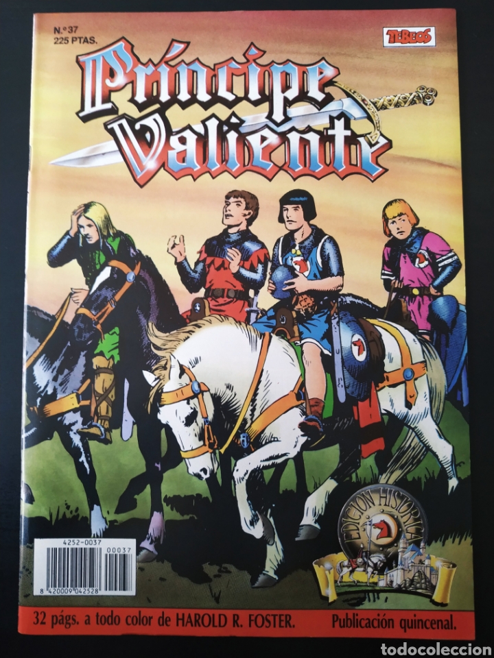 C&oacute;mics: DE KIOSCO PRINCIPE VALIENTE 37 EDICION HISTORICA EDICIONES B - Foto 1