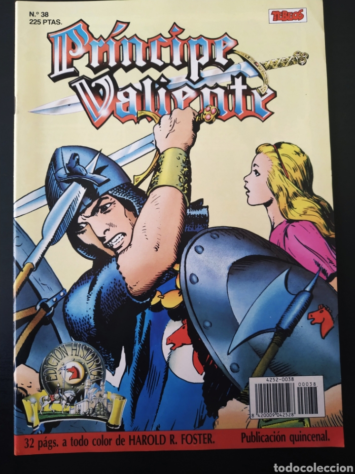 C&oacute;mics: DE KIOSCO PRINCIPE VALIENTE 38 EDICION HISTORICA EDICIONES B - Foto 1