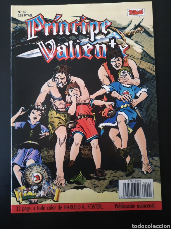 C&oacute;mics: DE KIOSCO PRINCIPE VALIENTE 40 EDICION HISTORICA EDICIONES B - Foto 1