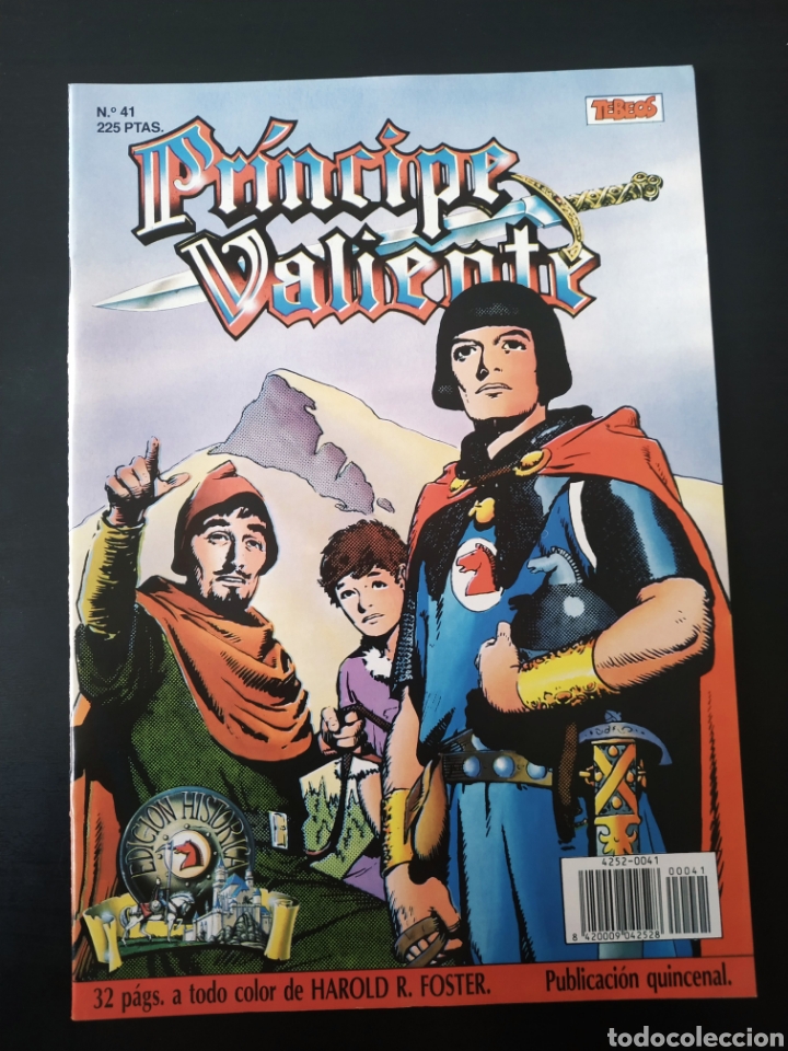C&oacute;mics: DE KIOSCO PRINCIPE VALIENTE 41 EDICION HISTORICA EDICIONES B - Foto 1