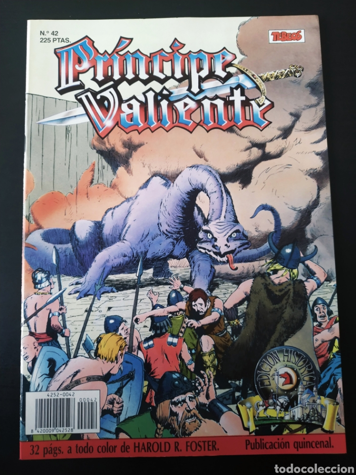 C&oacute;mics: DE KIOSCO PRINCIPE VALIENTE 42 EDICION HISTORICA EDICIONES B - Foto 1