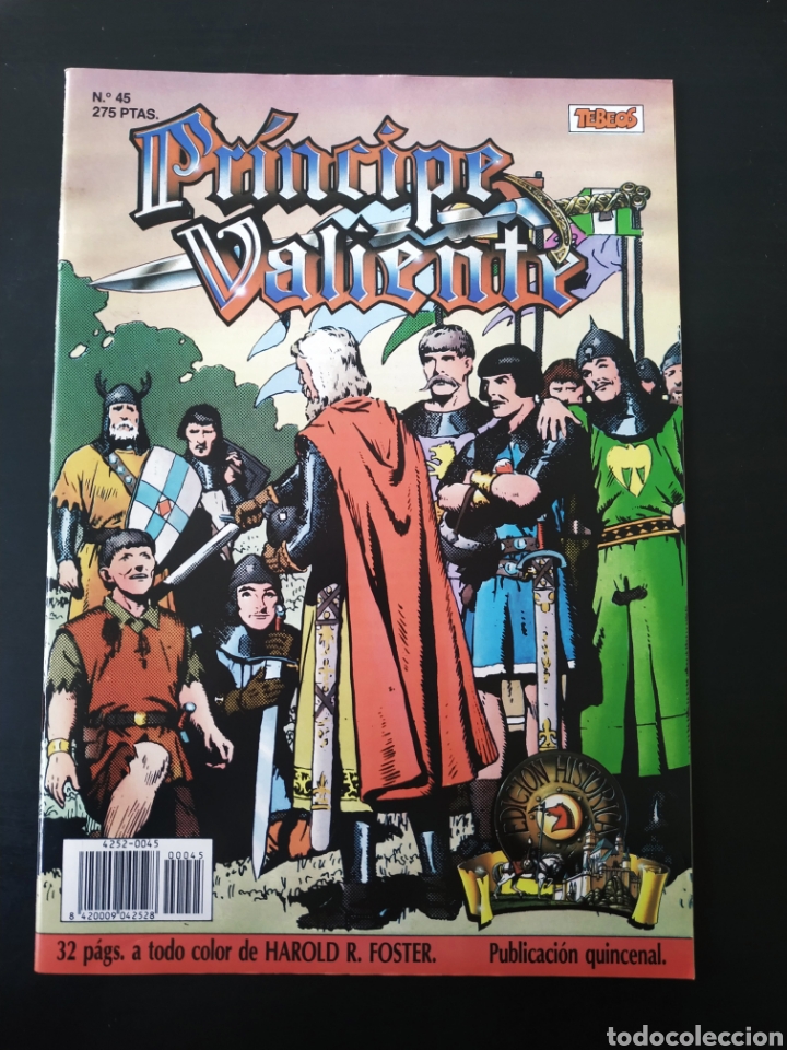 C&oacute;mics: DE KIOSCO PRINCIPE VALIENTE 45 EDICION HISTORICA EDICIONES B - Foto 1