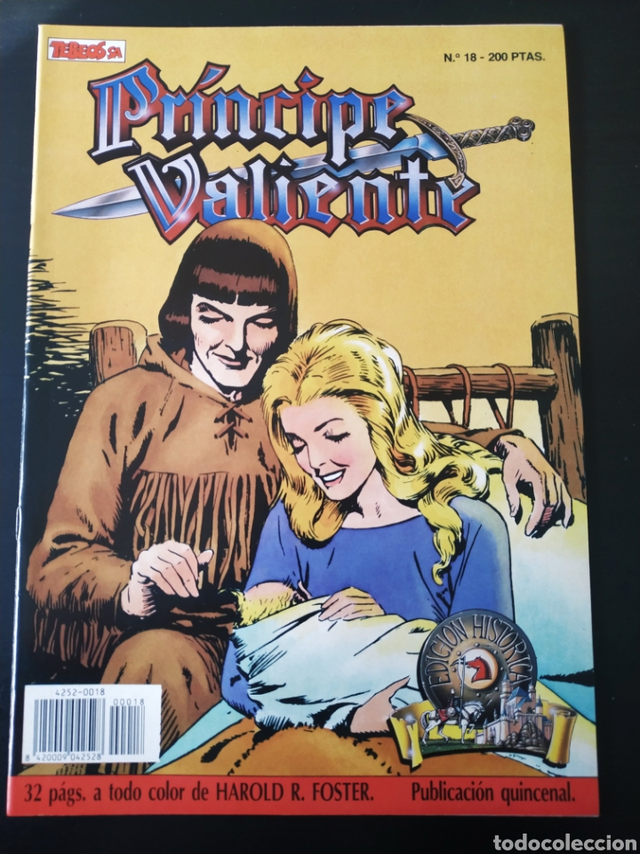 C&oacute;mics: DE KIOSCO PRINCIPE VALIENTE 18 EDICION HISTORICA EDICIONES B - Foto 1