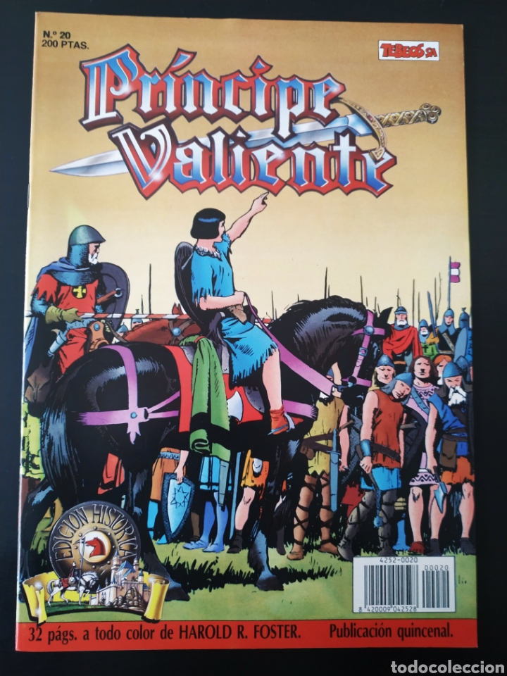 C&oacute;mics: DE KIOSCO PRINCIPE VALIENTE 20 EDICION HISTORICA EDICIONES B - Foto 1