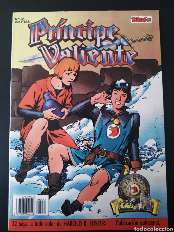 C&oacute;mics: DE KIOSCO PRINCIPE VALIENTE 22 EDICION HISTORICA EDICIONES B - Foto 1