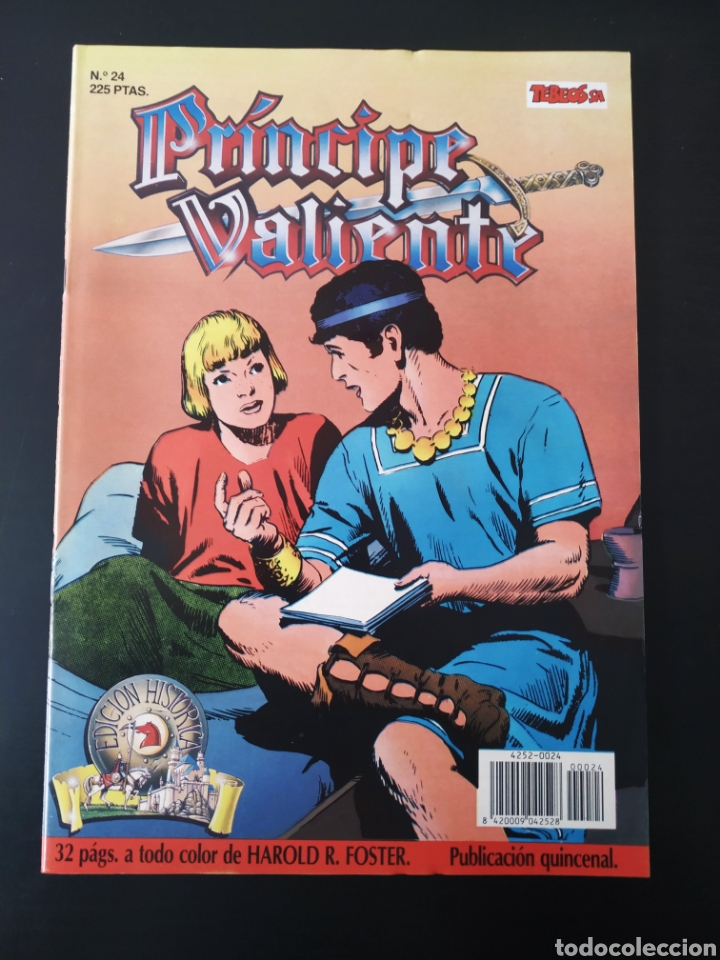 C&oacute;mics: DE KIOSCO PRINCIPE VALIENTE 24 EDICION HISTORICA EDICIONES B - Foto 1