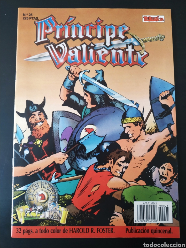 C&oacute;mics: DE KIOSCO PRINCIPE VALIENTE 25 EDICION HISTORICA EDICIONES B - Foto 1