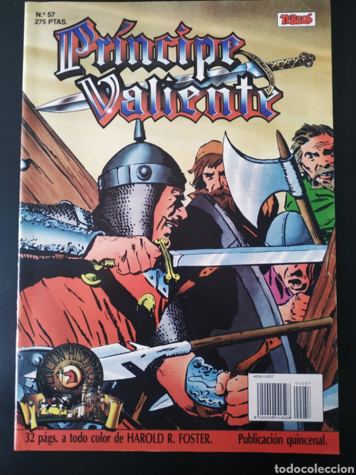 C&oacute;mics: DE KIOSCO PRINCIPE VALIENTE 57 EDICION HISTORICA EDICIONES B - Foto 1