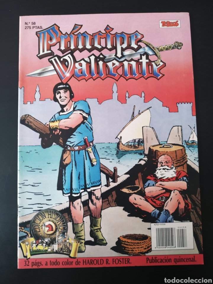 C&oacute;mics: DE KIOSCO PRINCIPE VALIENTE 58 EDICION HISTORICA EDICIONES B - Foto 1