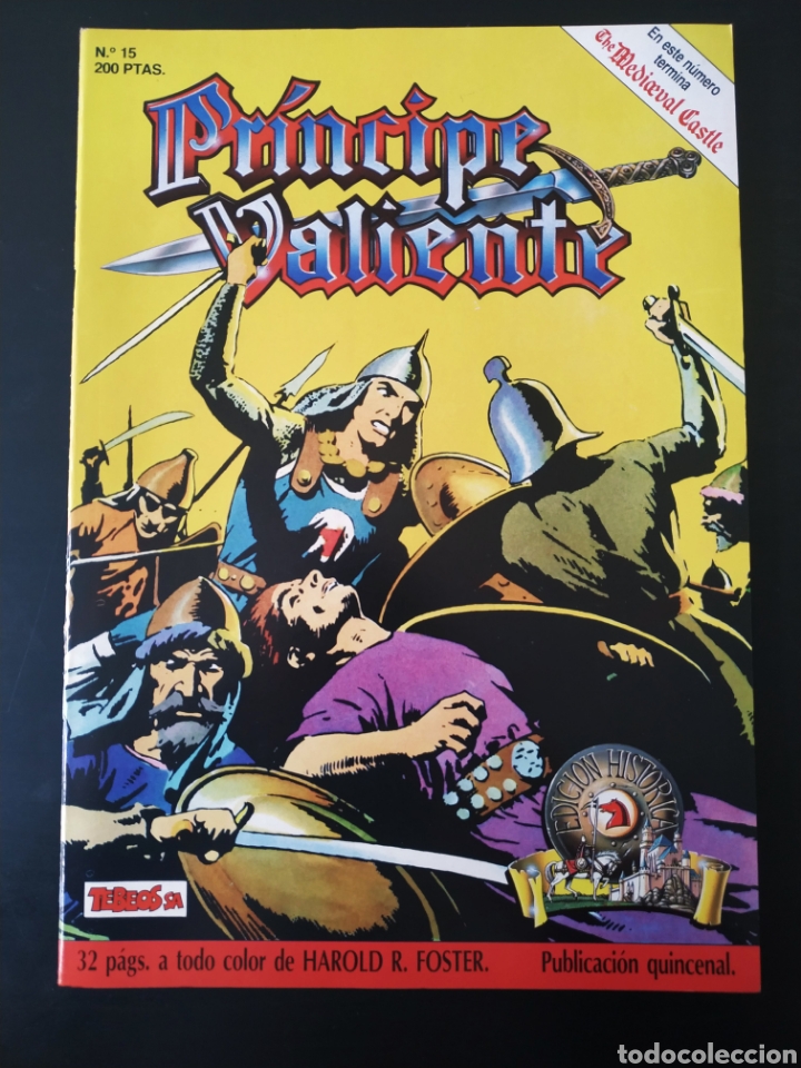 C&oacute;mics: DE KIOSCO PRINCIPE VALIENTE 15 EDICION HISTORICA EDICIONES B - Foto 1
