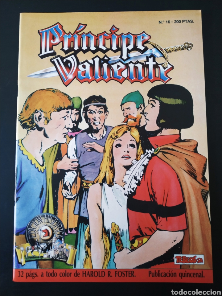 C&oacute;mics: DE KIOSCO PRINCIPE VALIENTE 16 EDICION HISTORICA EDICIONES B - Foto 1