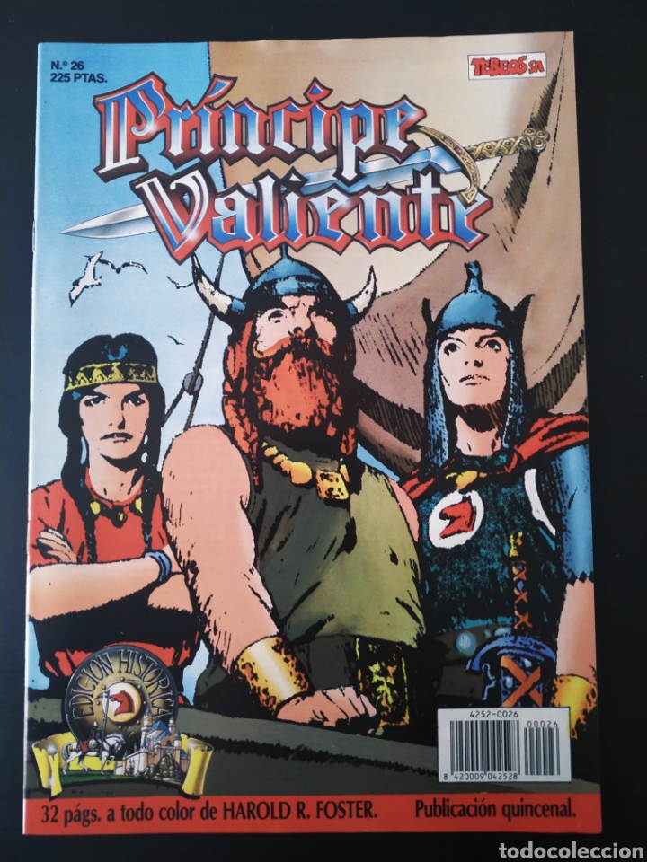 C&oacute;mics: DE KIOSCO PRINCIPE VALIENTE 26 EDICION HISTORICA EDICIONES B - Foto 1
