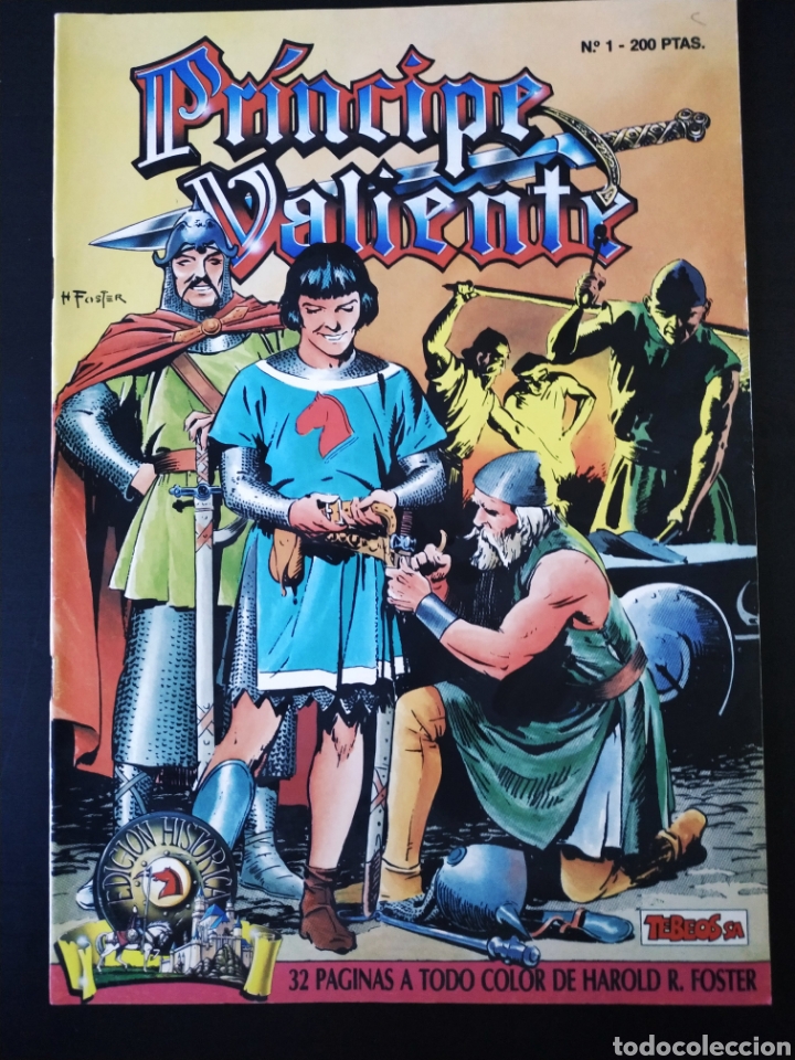 C&oacute;mics: DE KIOSCO PRINCIPE VALIENTE 1 EDICION HISTORICA EDICIONES B - Foto 1