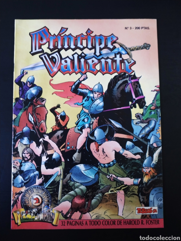 C&oacute;mics: DE KIOSCO PRINCIPE VALIENTE 3 EDICION HISTORICA EDICIONES B - Foto 1