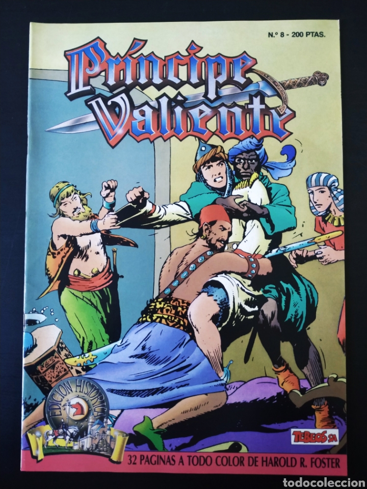 C&oacute;mics: DE KIOSCO PRINCIPE VALIENTE 8 EDICION HISTORICA EDICIONES B - Foto 1