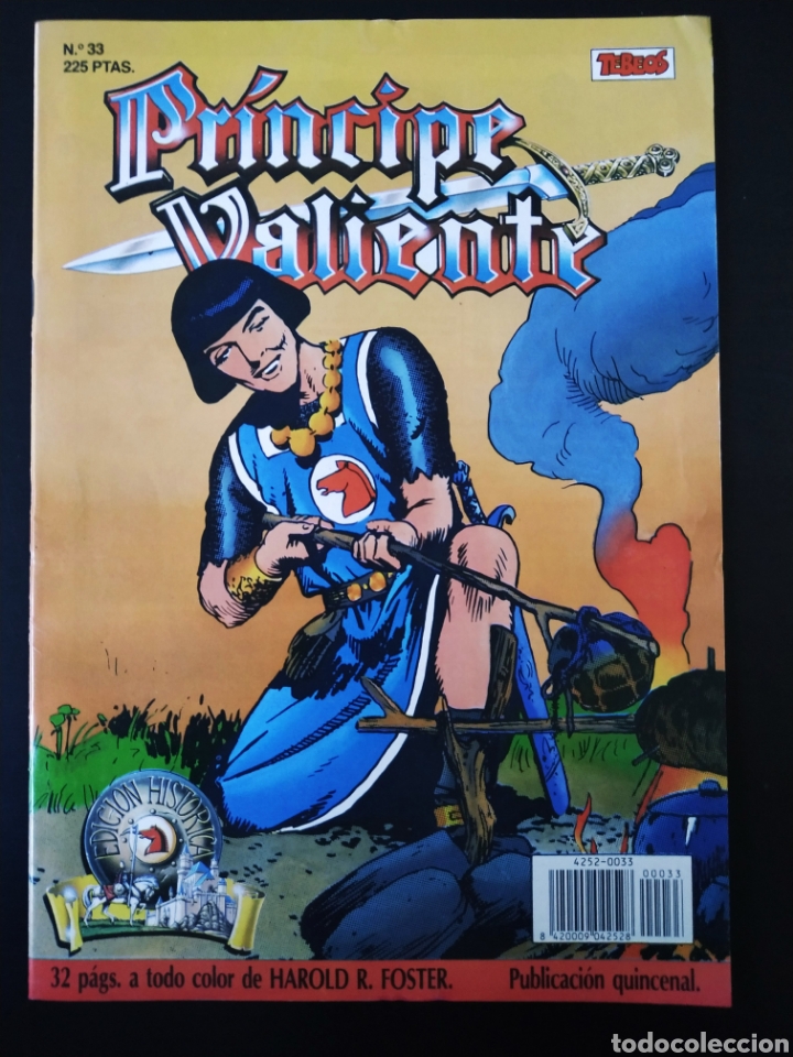 C&oacute;mics: DE KIOSCO PRINCIPE VALIENTE 33 EDICION HISTORICA EDICIONES B - Foto 1