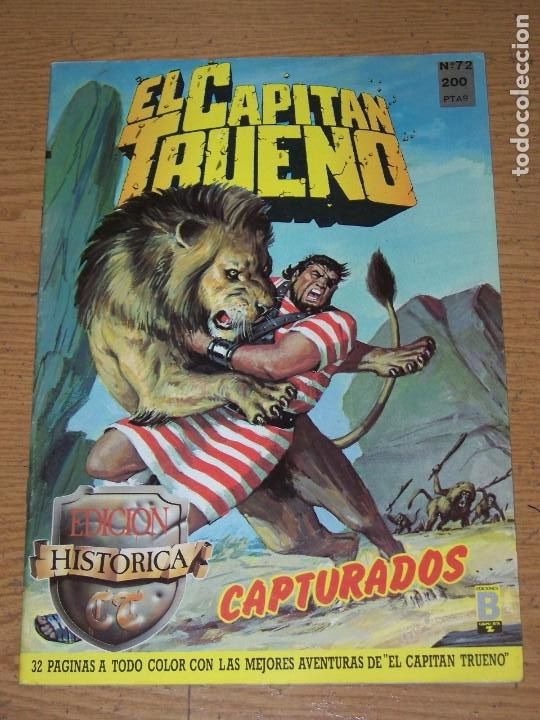 C&oacute;mics: CAPITAN TRUENO EDICION HISTORICA EDICIONES B 72 - Foto 1