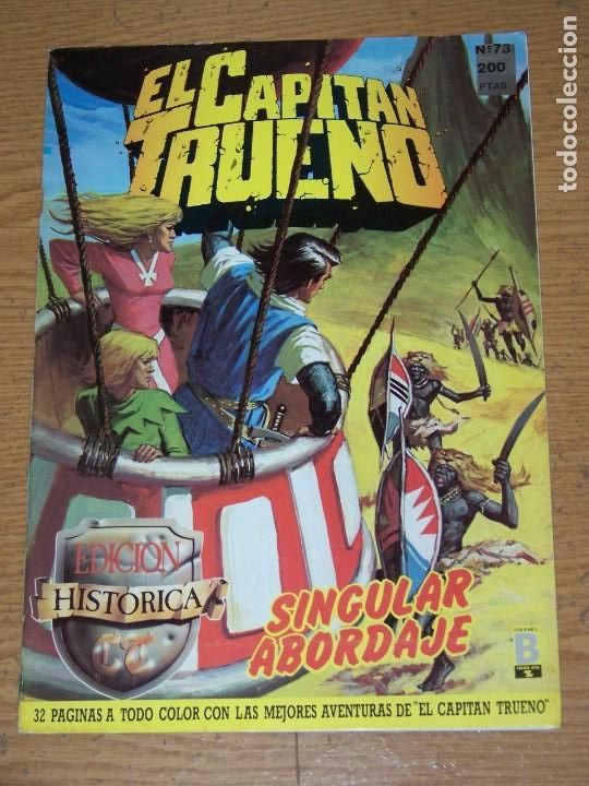 C&oacute;mics: CAPITAN TRUENO EDICION HISTORICA EDICIONES B 73 - Foto 1