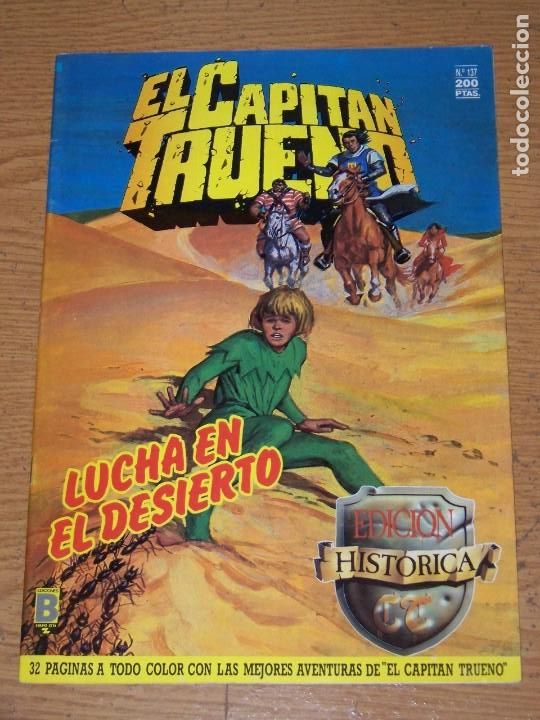 C&oacute;mics: CAPITAN TRUENO EDICION HISTORICA EDICIONES B 137 - Foto 1