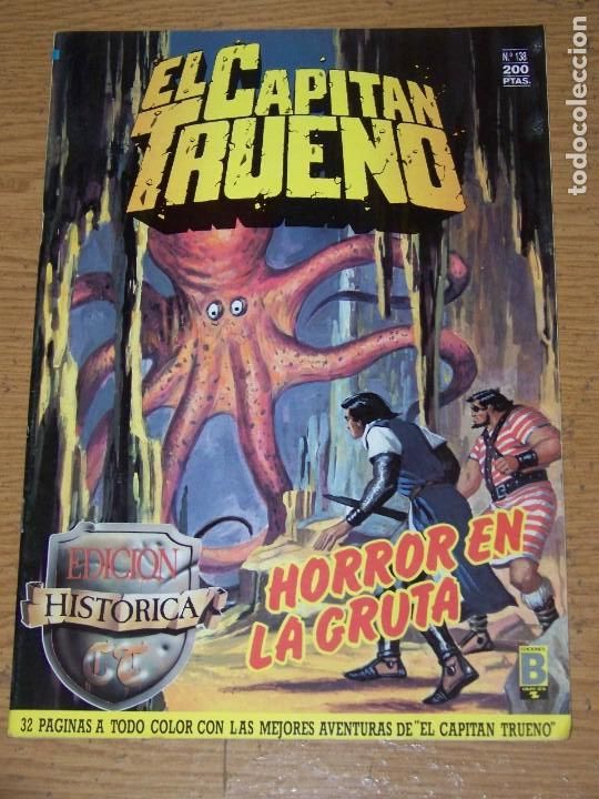 C&oacute;mics: CAPITAN TRUENO EDICION HISTORICA EDICIONES B 138 - Foto 1