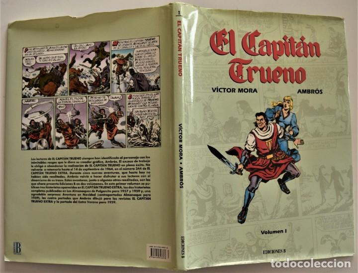 Cómics: VOLUMEN I - EL CAPITÁN TRUENO - VICTOR MORA Y AMBRÓS - TOMO HOMENAJE - AÑO 1994 - Foto 2 - 191902400