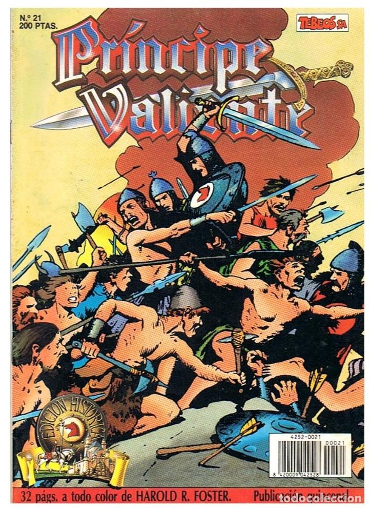 C&oacute;mics: PR&Iacute;NCIPE VALIENTE n&ordm; 21. - Foto 1