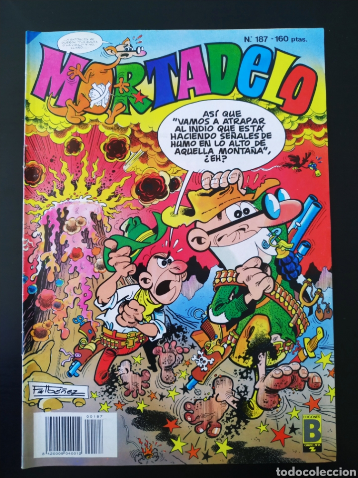 C&oacute;mics: MUY BUEN ESTADO MORTADELO 187 EDICIONES B OLE - Foto 1
