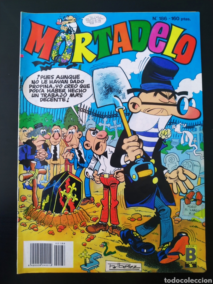 C&oacute;mics: MUY BUEN ESTADO MORTADELO 186 EDICIONES B OLE - Foto 1