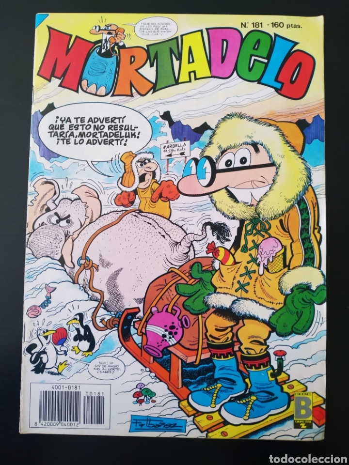 C&oacute;mics: EXCELENTE ESTADO MORTADELO 181 EDICIONES B - Foto 1