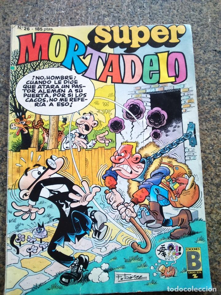 C&oacute;mics: SUPER MORTADELO -- N&ordm; 26 -- EDICIONES B 1988 -- - Foto 1